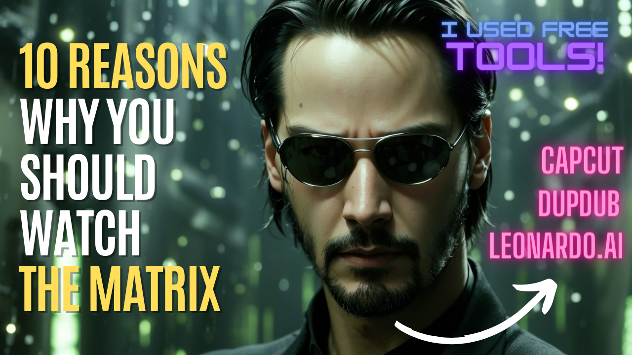 10 Reasons Why You Should Watch „The Matrix“ – photoreactive.art